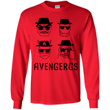 T-Shirts Red / YS Avengergs Youth Long Sleeve T-Shirt