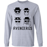 T-Shirts Sport Grey / YS Avengergs Youth Long Sleeve T-Shirt
