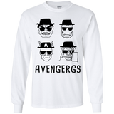 T-Shirts White / YS Avengergs Youth Long Sleeve T-Shirt