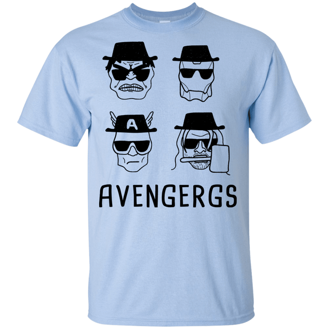 T-Shirts Light Blue / YXS Avengergs Youth T-Shirt