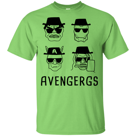 T-Shirts Lime / YXS Avengergs Youth T-Shirt