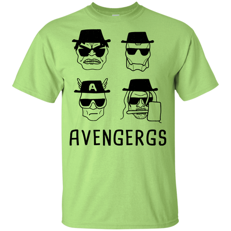 T-Shirts Mint Green / YXS Avengergs Youth T-Shirt