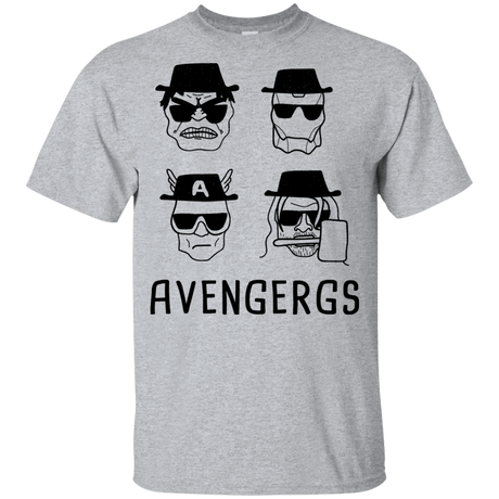 T-Shirts Sport Grey / YXS Avengergs Youth T-Shirt