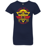 T-Shirts Midnight Navy / YXS Aviation Club Girls Premium T-Shirt