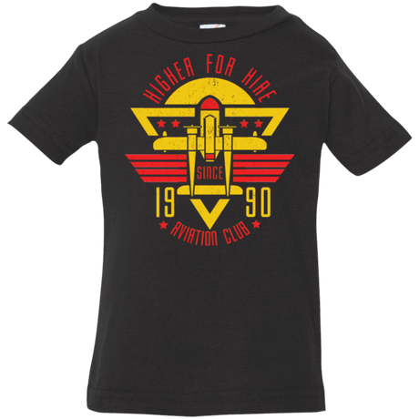 T-Shirts Black / 6 Months Aviation Club Infant Premium T-Shirt