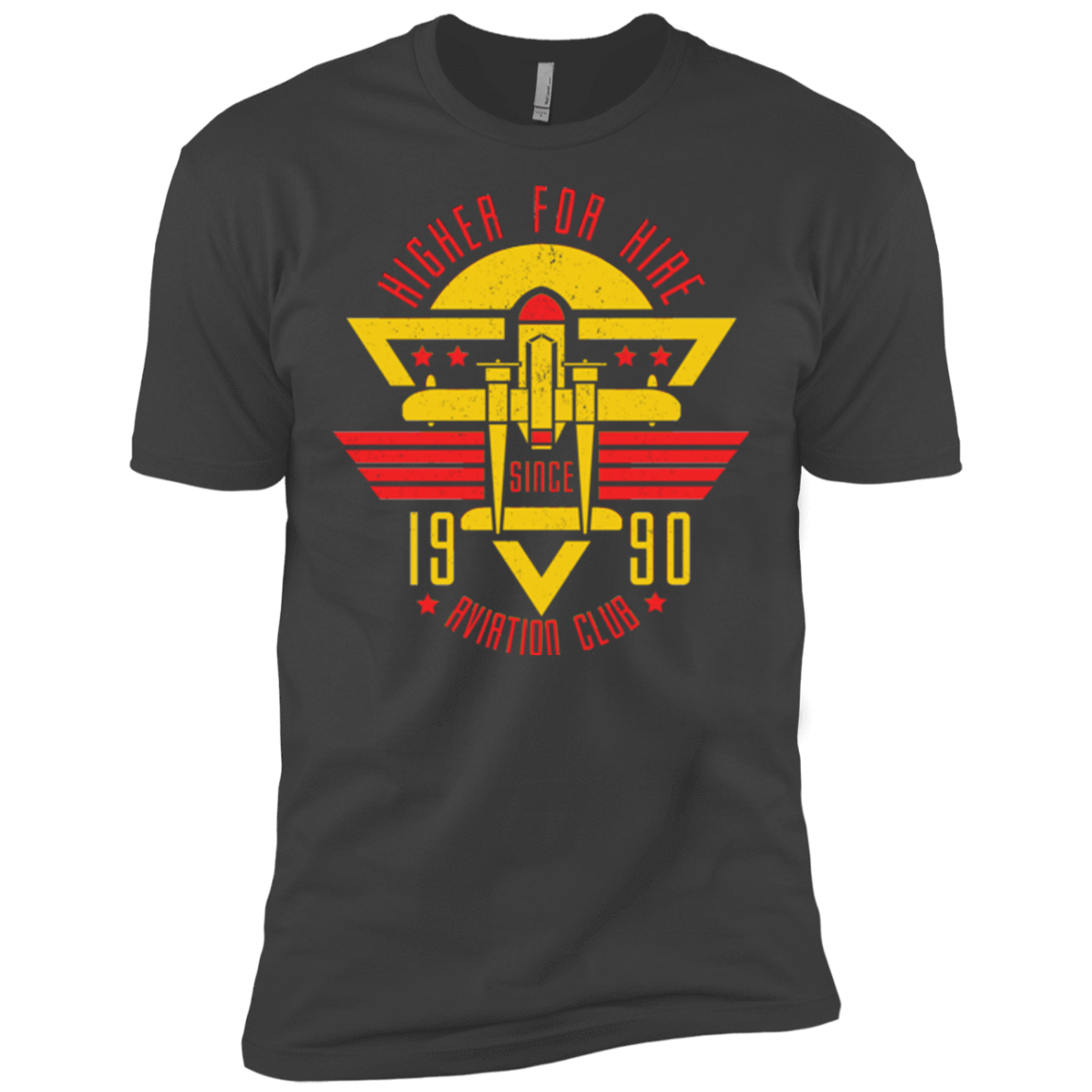 T-Shirts Heavy Metal / X-Small Aviation Club Men's Premium T-Shirt