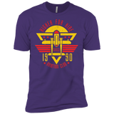 T-Shirts Purple / X-Small Aviation Club Men's Premium T-Shirt