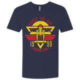T-Shirts Midnight Navy / X-Small Aviation Club Men's Premium V-Neck