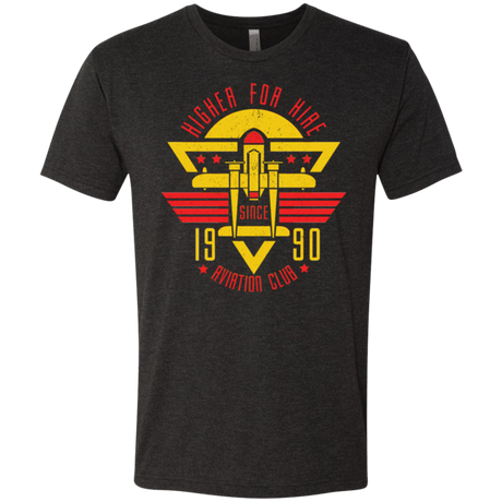 T-Shirts Vintage Black / Small Aviation Club Men's Triblend T-Shirt