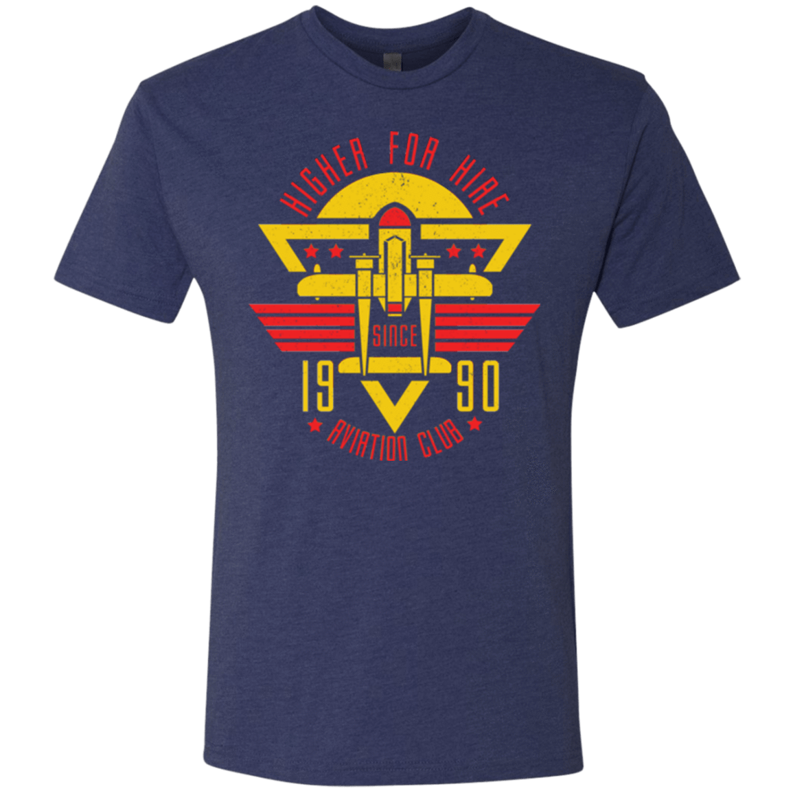 T-Shirts Vintage Navy / Small Aviation Club Men's Triblend T-Shirt