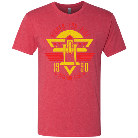 T-Shirts Vintage Red / Small Aviation Club Men's Triblend T-Shirt