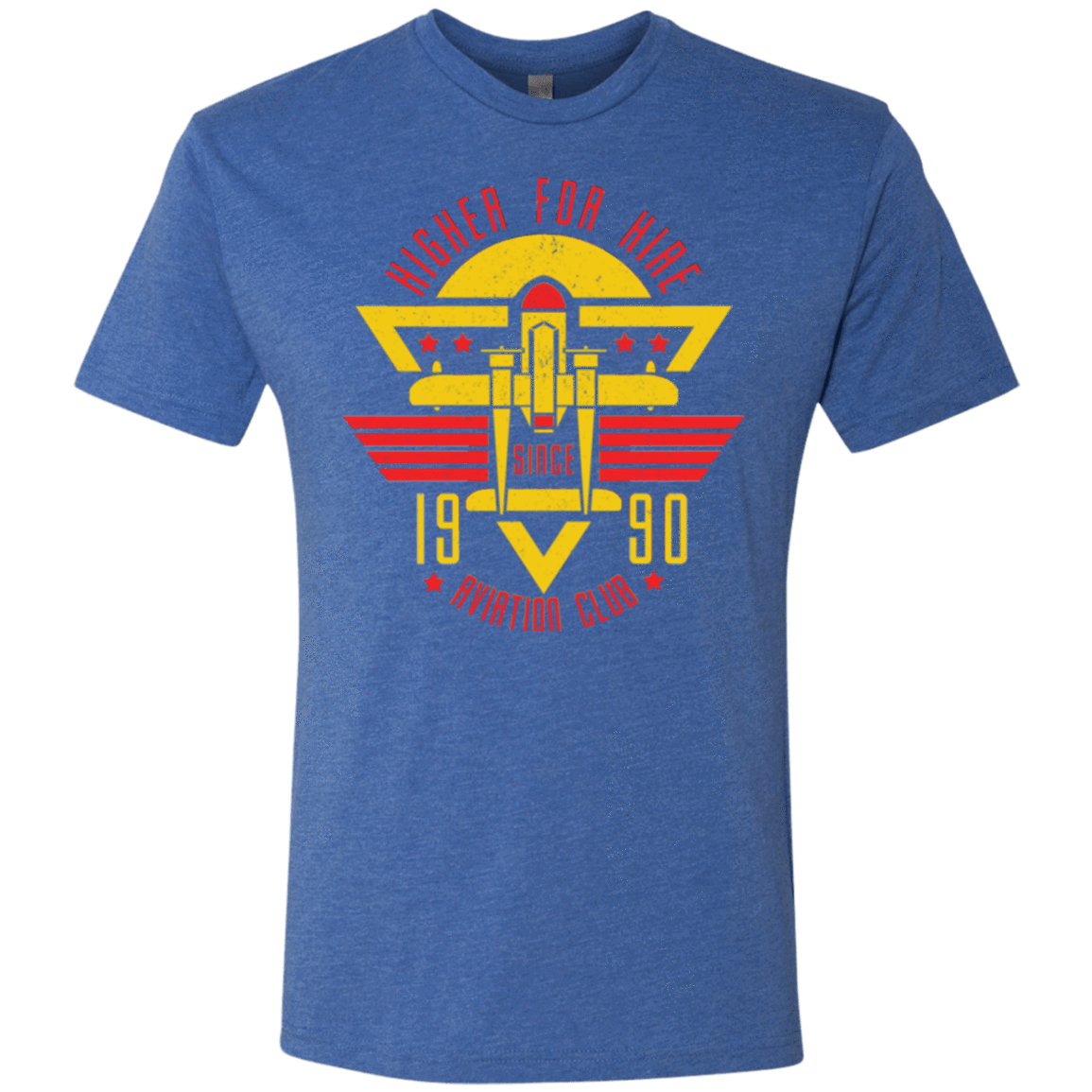 T-Shirts Vintage Royal / Small Aviation Club Men's Triblend T-Shirt