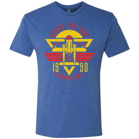 T-Shirts Vintage Royal / Small Aviation Club Men's Triblend T-Shirt