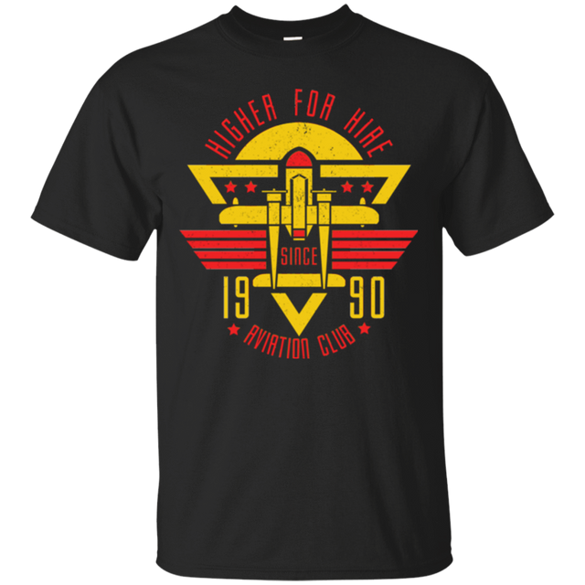 T-Shirts Black / Small Aviation Club T-Shirt