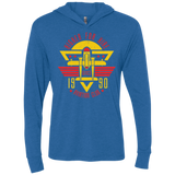 T-Shirts Vintage Royal / X-Small Aviation Club Triblend Long Sleeve Hoodie Tee