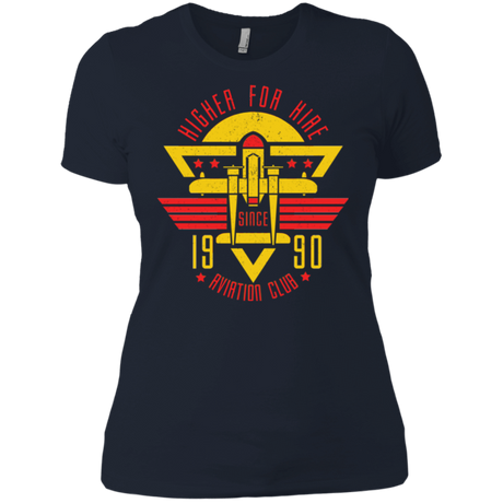 T-Shirts Midnight Navy / X-Small Aviation Club Women's Premium T-Shirt