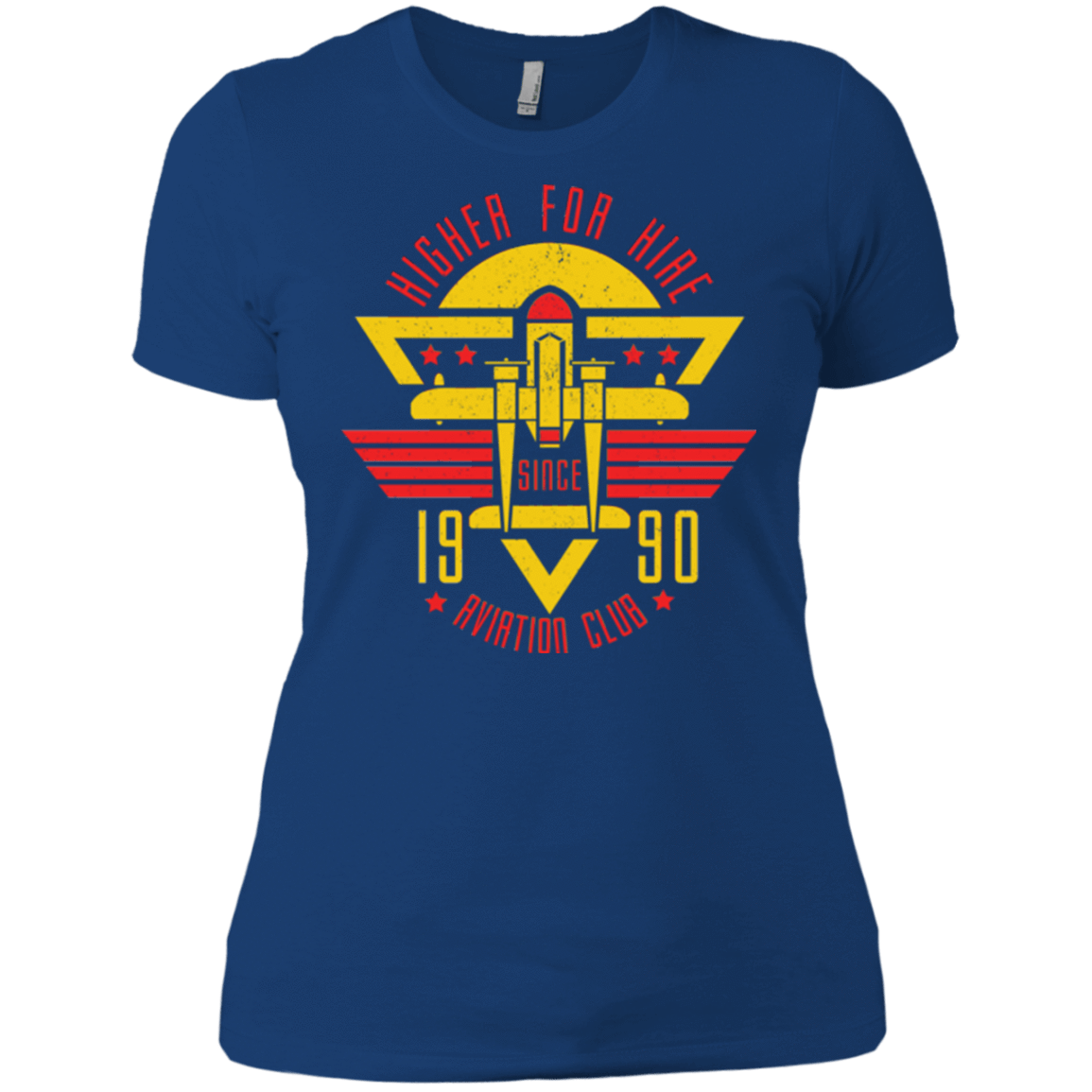 T-Shirts Royal / X-Small Aviation Club Women's Premium T-Shirt