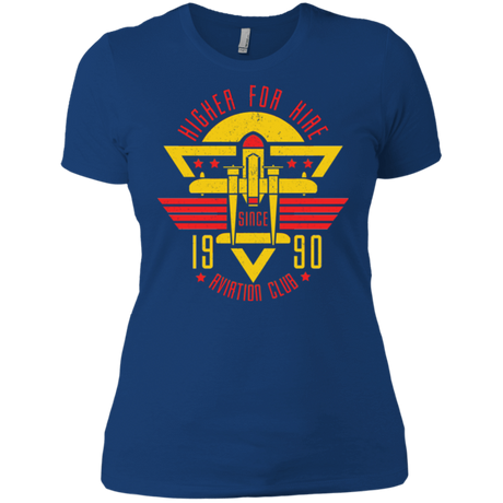 T-Shirts Royal / X-Small Aviation Club Women's Premium T-Shirt