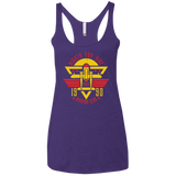 T-Shirts Purple / X-Small Aviation Club Women's Triblend Racerback Tank