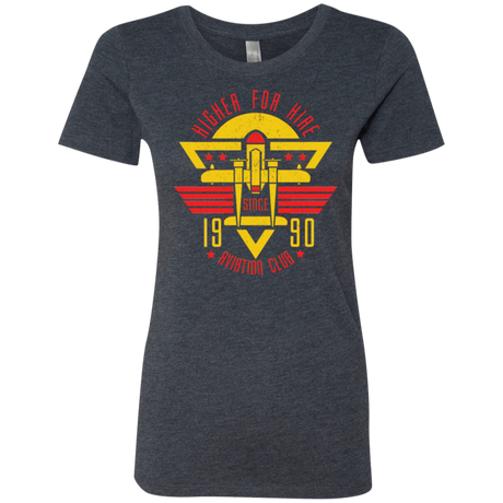 T-Shirts Vintage Navy / Small Aviation Club Women's Triblend T-Shirt