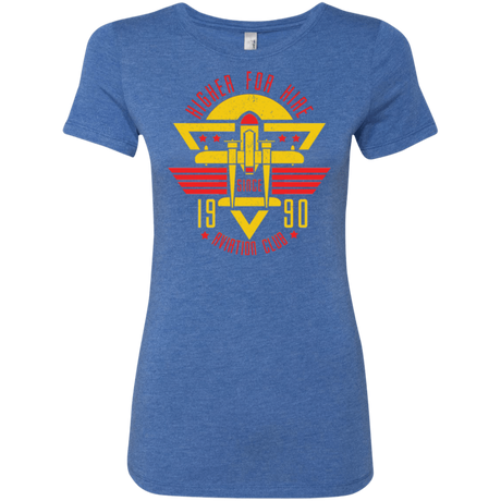 T-Shirts Vintage Royal / Small Aviation Club Women's Triblend T-Shirt