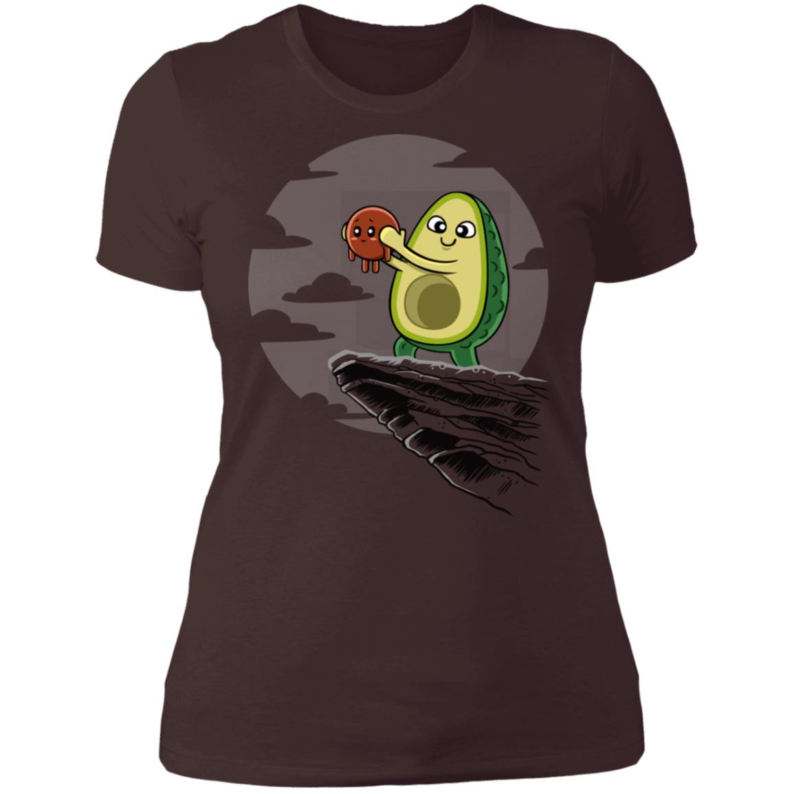 T-Shirts Dark Chocolate / S Avocado King Women's Premium T-Shirt