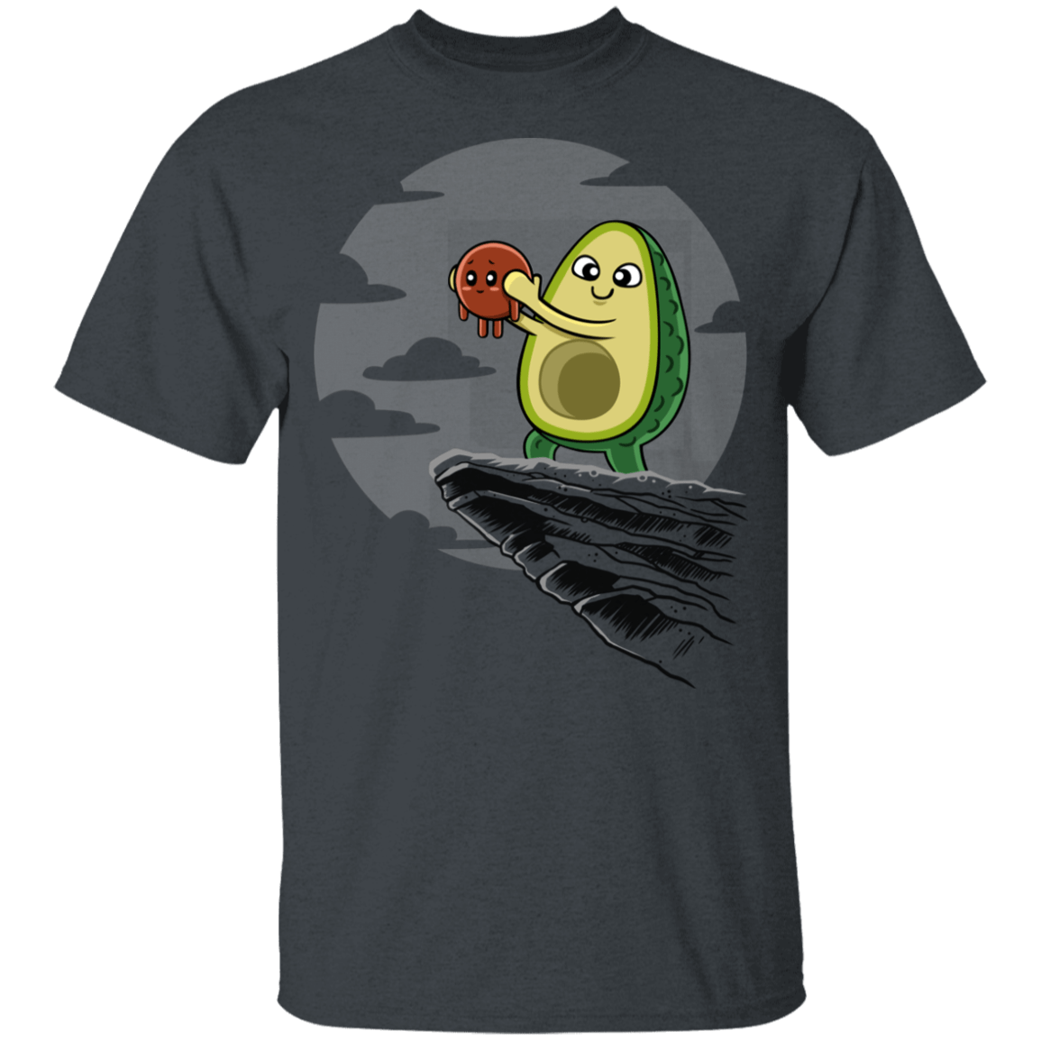 T-Shirts Dark Heather / YXS Avocado King Youth T-Shirt