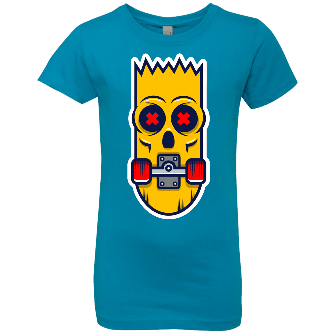 T-Shirts Turquoise / YXS Aw Man Girls Premium T-Shirt