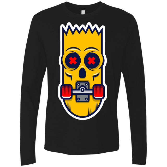 T-Shirts Black / S Aw Man Men's Premium Long Sleeve