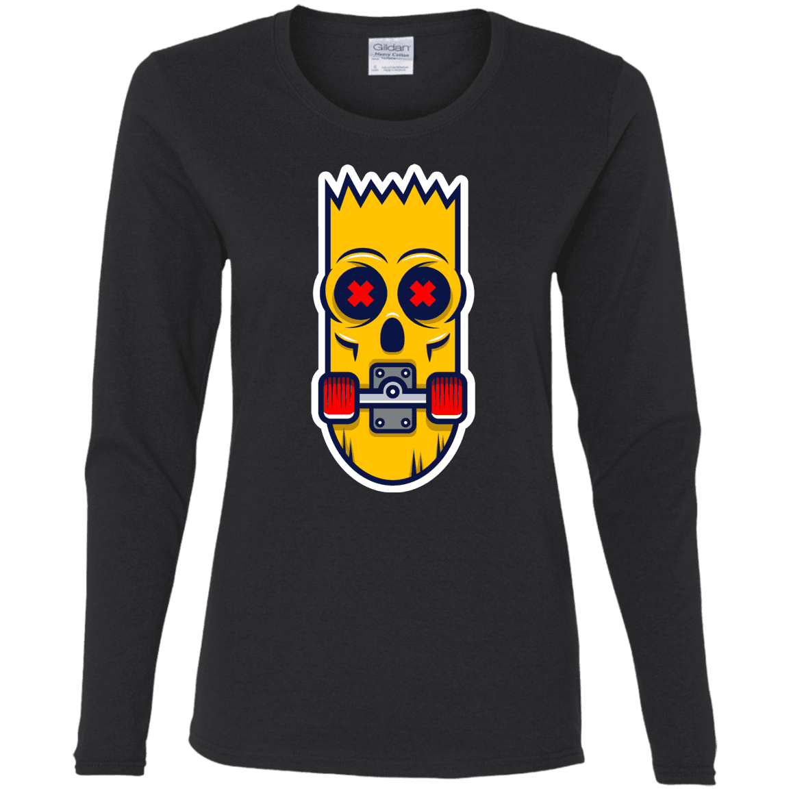T-Shirts Black / S Aw Man Women's Long Sleeve T-Shirt