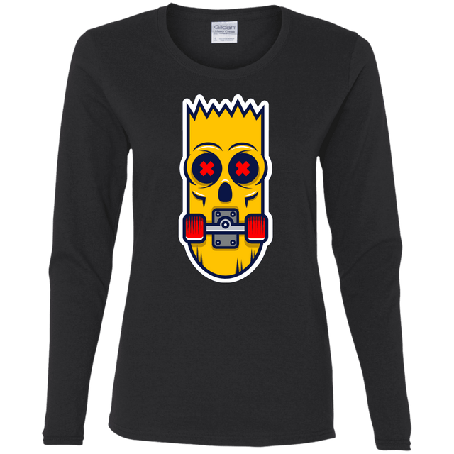 T-Shirts Black / S Aw Man Women's Long Sleeve T-Shirt