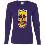 T-Shirts Purple / S Aw Man Women's Long Sleeve T-Shirt