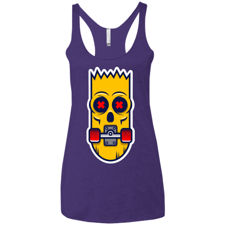 T-Shirts Purple Rush / X-Small Aw Man Women's Triblend Racerback Tank