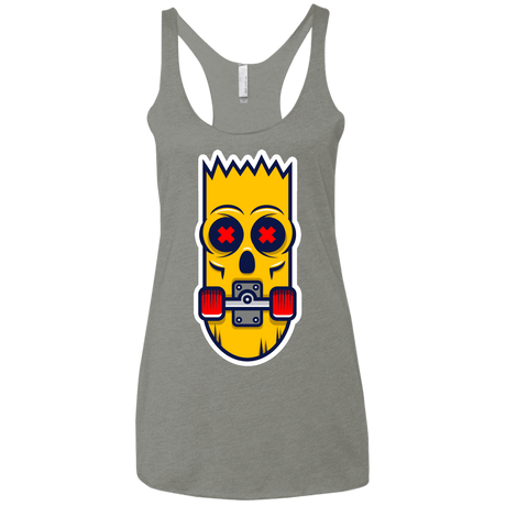 T-Shirts Venetian Grey / X-Small Aw Man Women's Triblend Racerback Tank