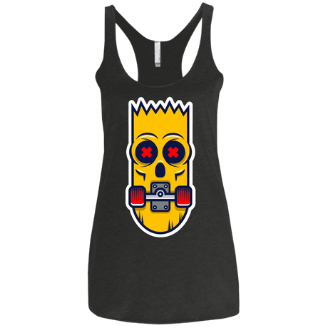 T-Shirts Vintage Black / X-Small Aw Man Women's Triblend Racerback Tank