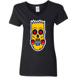 T-Shirts Black / S Aw Man Women's V-Neck T-Shirt