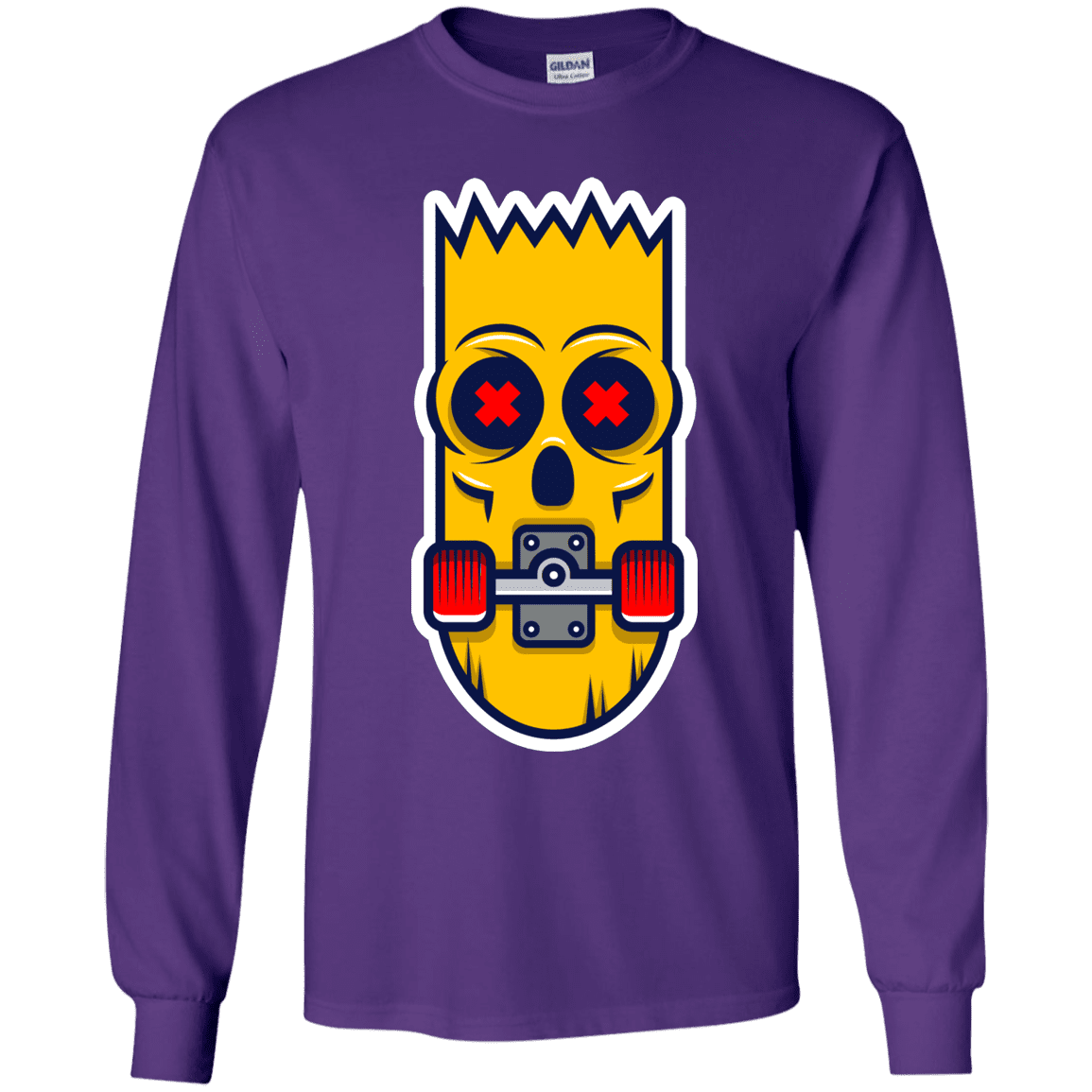 T-Shirts Purple / YS Aw Man Youth Long Sleeve T-Shirt