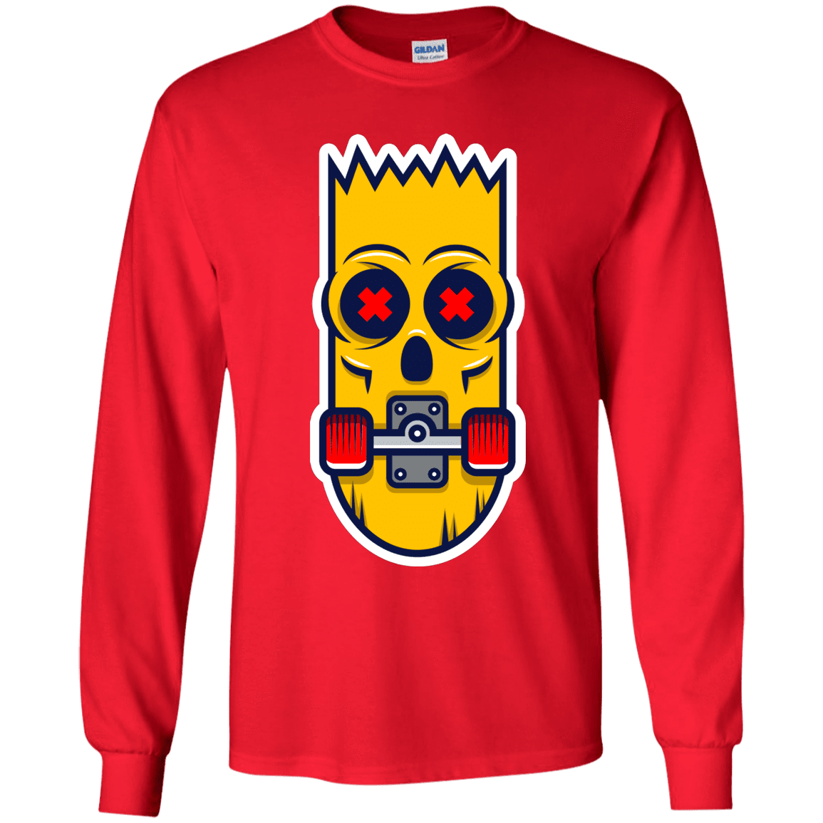 T-Shirts Red / YS Aw Man Youth Long Sleeve T-Shirt