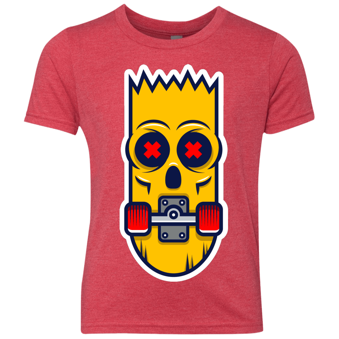 T-Shirts Vintage Red / YXS Aw Man Youth Triblend T-Shirt