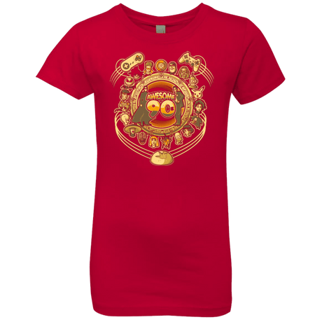 T-Shirts Red / YXS AWESOME 90S Girls Premium T-Shirt