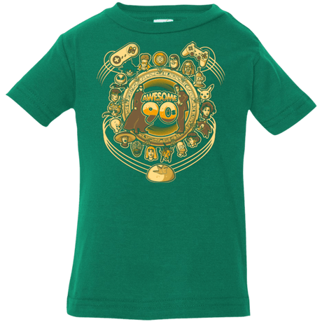 T-Shirts Kelly / 6 Months AWESOME 90S Infant Premium T-Shirt