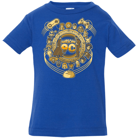 T-Shirts Royal / 6 Months AWESOME 90S Infant Premium T-Shirt