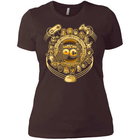 T-Shirts Dark Chocolate / X-Small AWESOME 90S Women's Premium T-Shirt