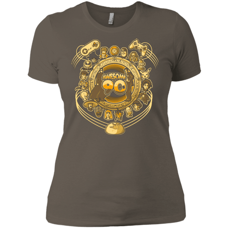 T-Shirts Warm Grey / X-Small AWESOME 90S Women's Premium T-Shirt