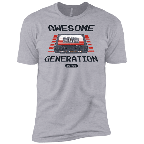 T-Shirts Heather Grey / YXS Awesome Generation Boys Premium T-Shirt