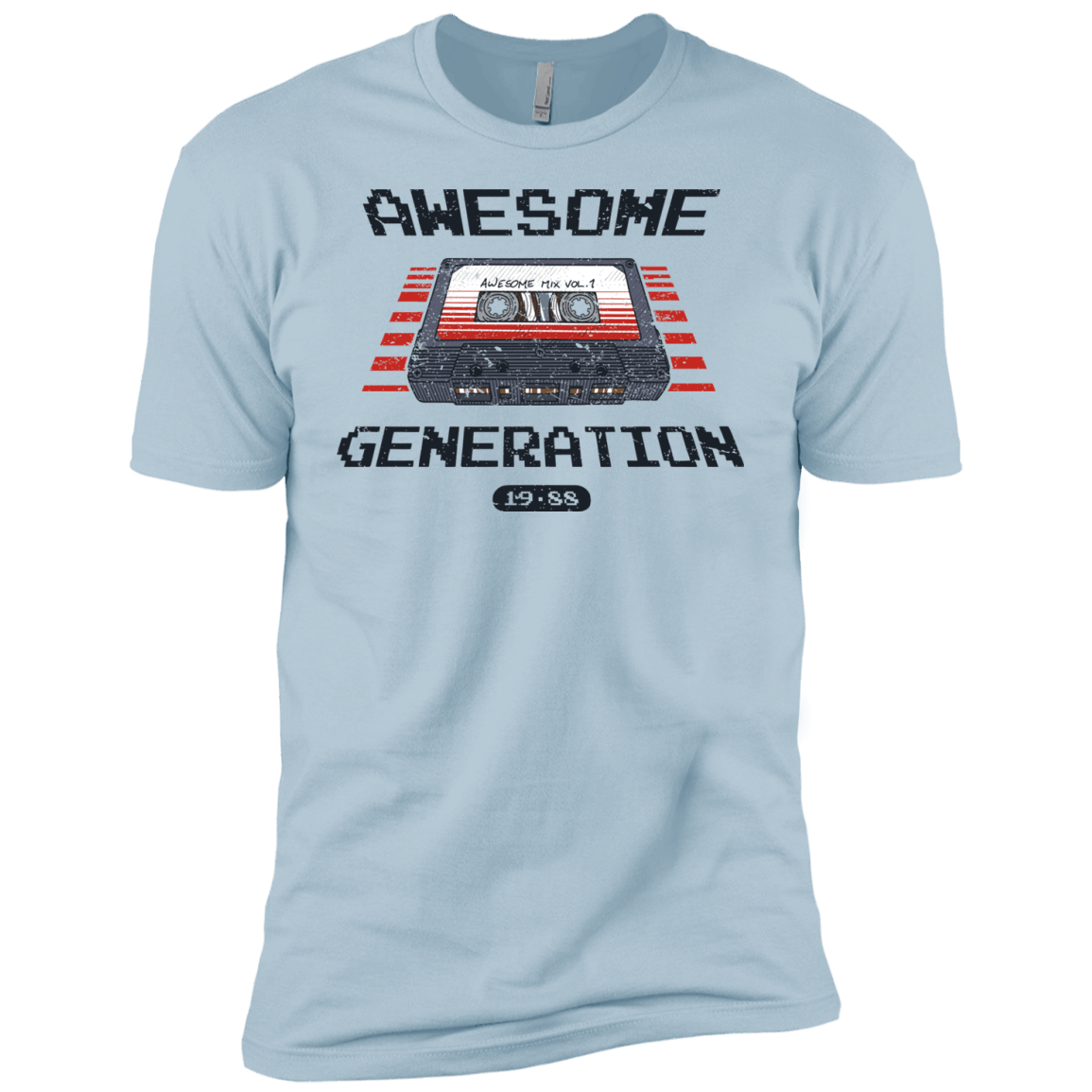 T-Shirts Light Blue / YXS Awesome Generation Boys Premium T-Shirt
