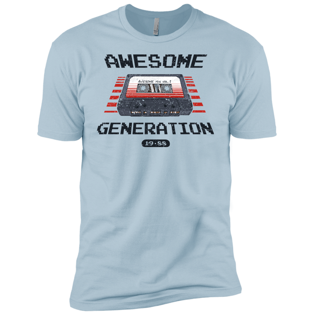 T-Shirts Light Blue / YXS Awesome Generation Boys Premium T-Shirt