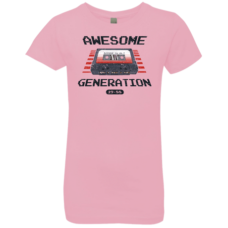 T-Shirts Light Pink / YXS Awesome Generation Girls Premium T-Shirt