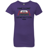 T-Shirts Purple Rush / YXS Awesome Generation Girls Premium T-Shirt