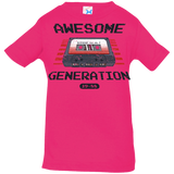 T-Shirts Hot Pink / 6 Months Awesome Generation Infant Premium T-Shirt